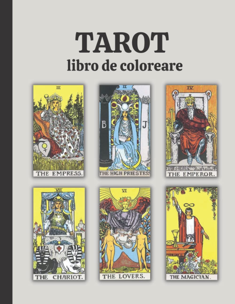 LIBRO COLOREAR TAROT